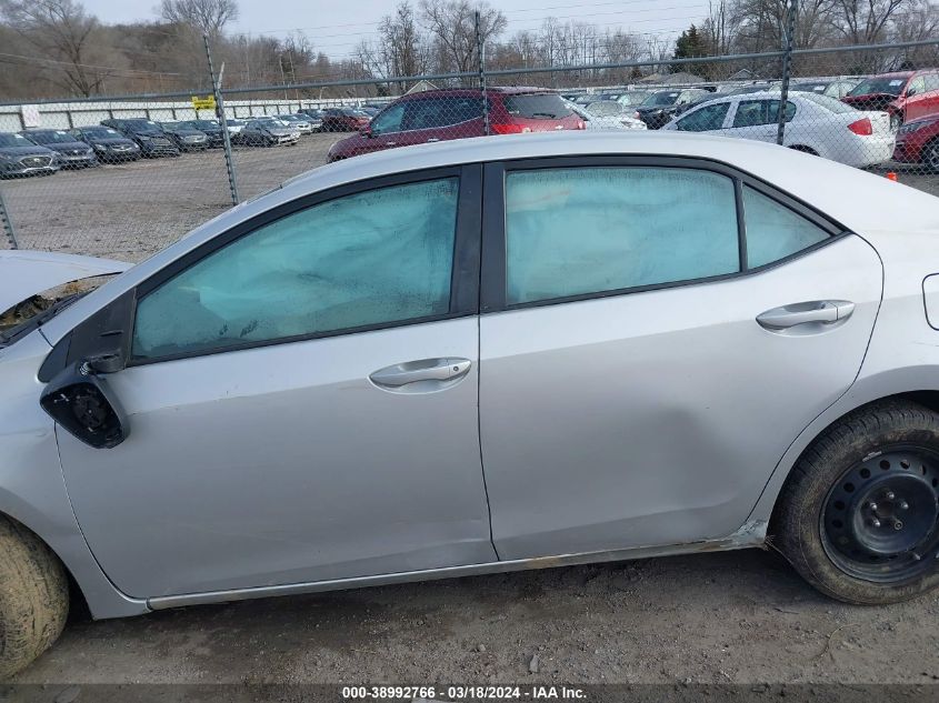 2016 Toyota Corolla Le VIN: 2T1BURHE6GC669536 Lot: 38992766