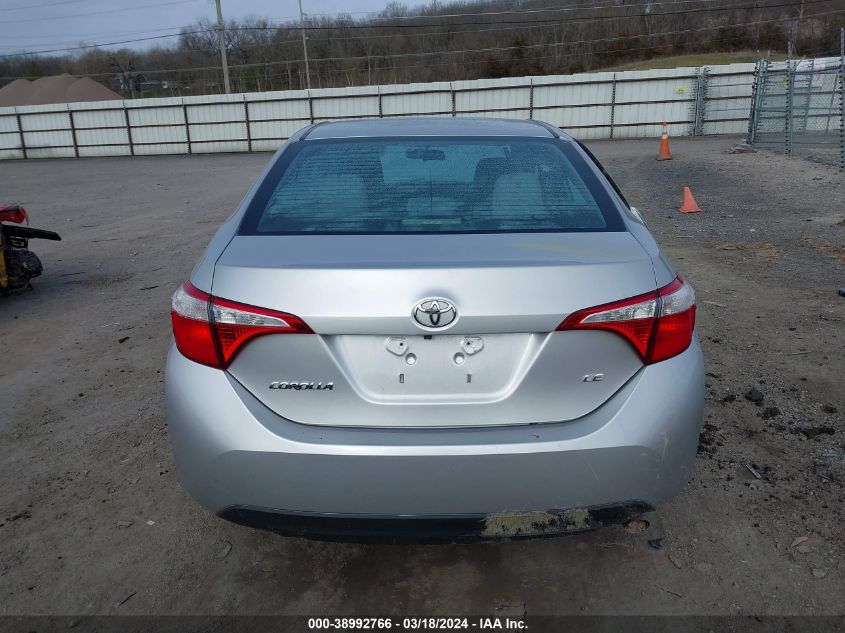 2016 TOYOTA COROLLA L/LE/LE PLS/PRM/S/S PLS - 2T1BURHE6GC669536