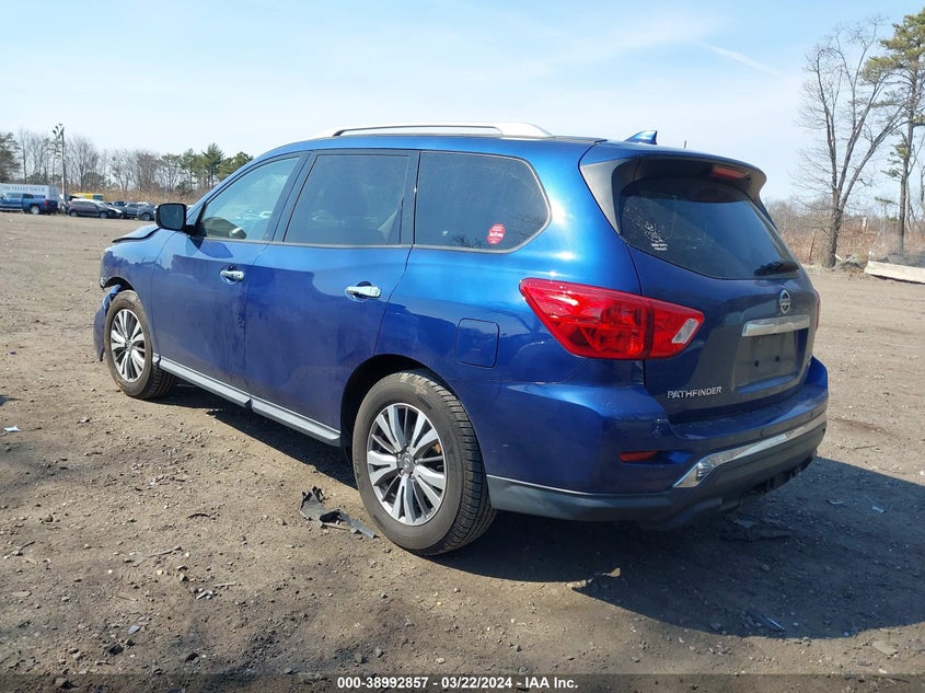 VIN 5N1DR2MM7KC602570 2019 NISSAN PATHFINDER SV