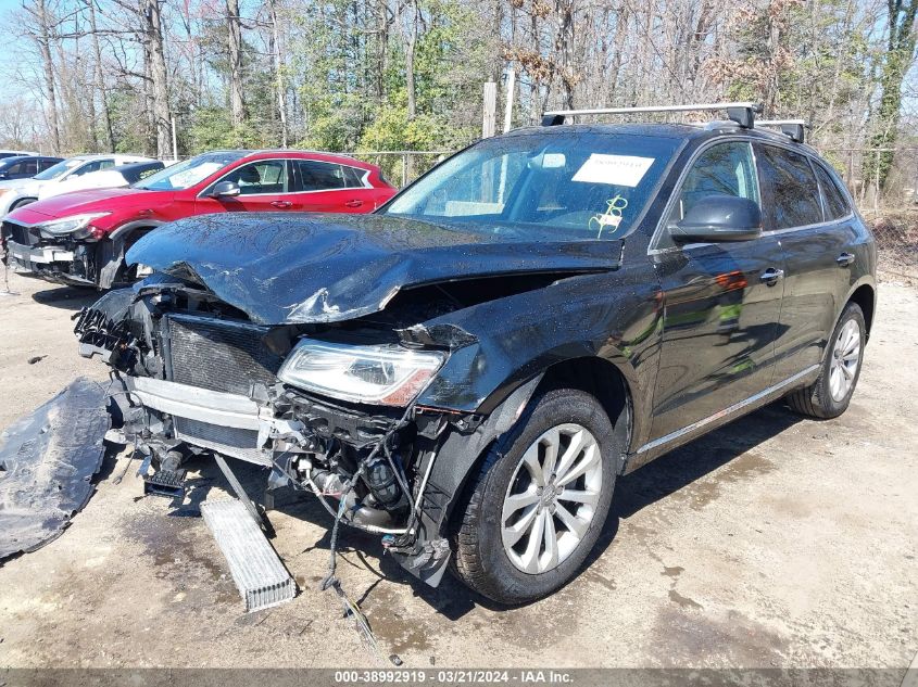 2015 Audi Q5 2.0T Premium VIN: WA1LFAFP6FA040599 Lot: 38992919