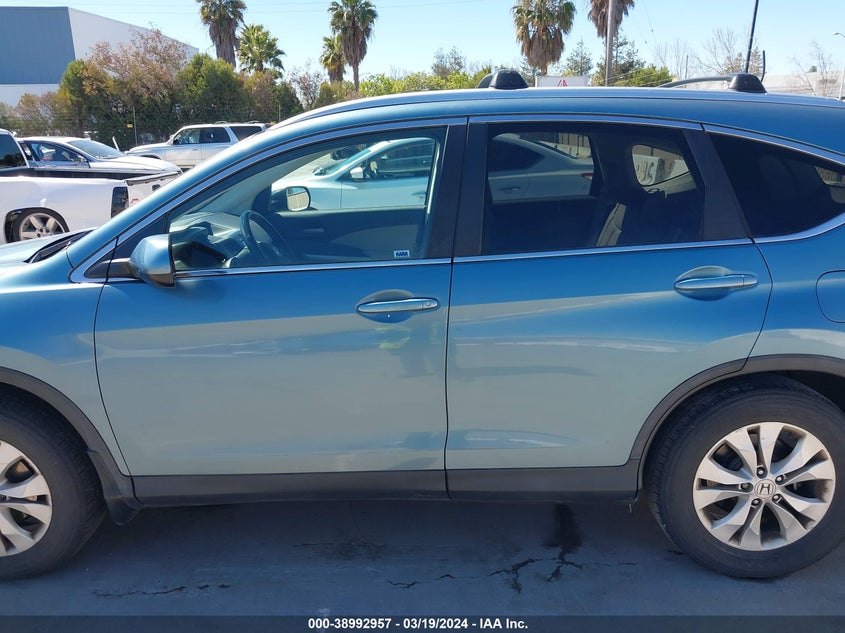 2013 HONDA CR-V EX-L - 5J6RM4H70DL021594