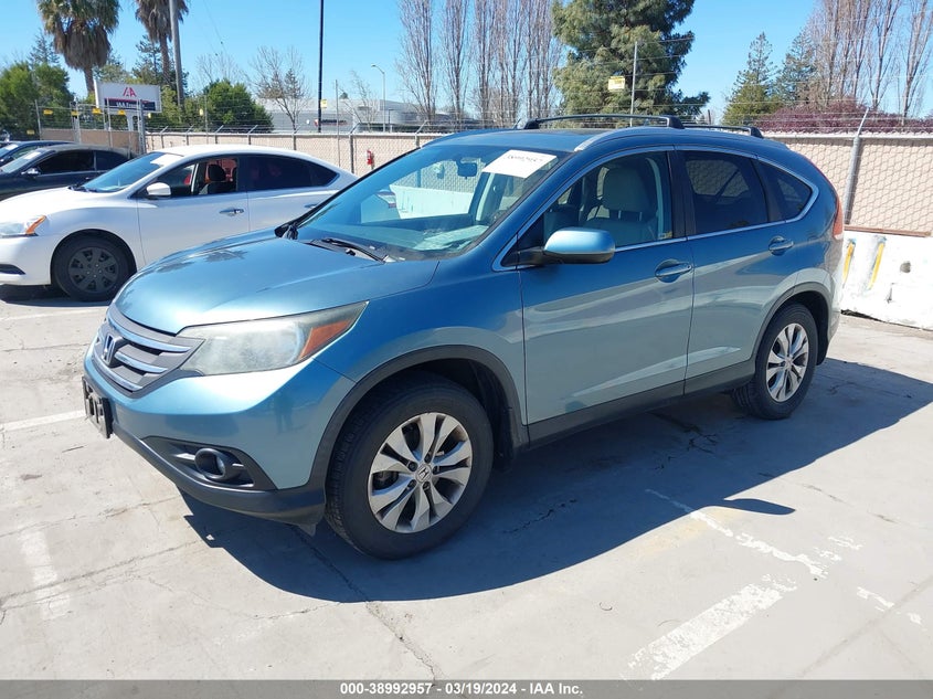 2013 HONDA CR-V EX-L - 5J6RM4H70DL021594