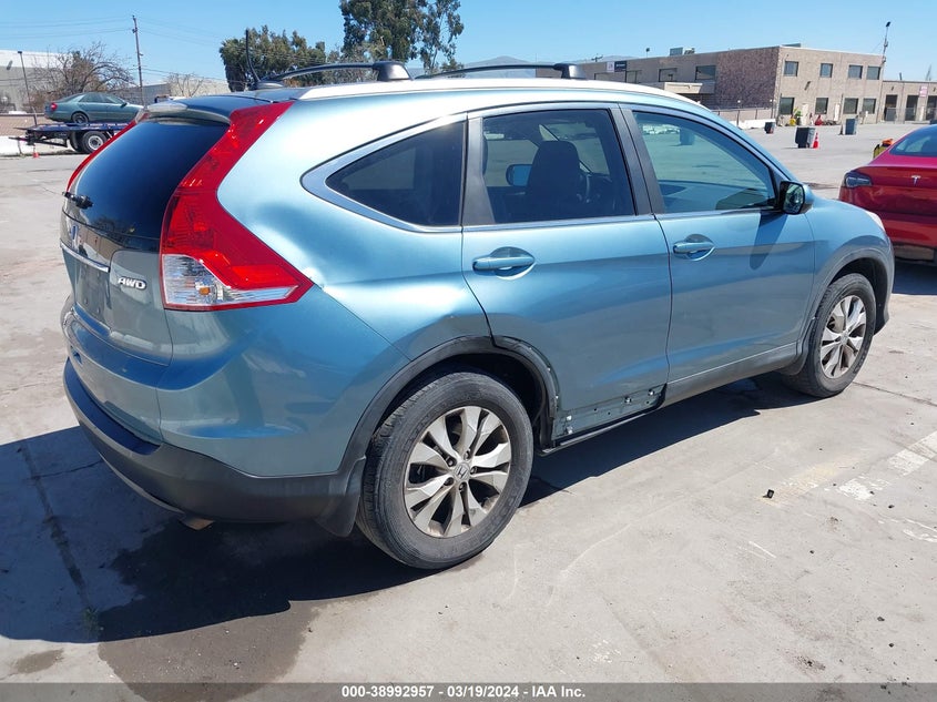 2013 HONDA CR-V EX-L - 5J6RM4H70DL021594