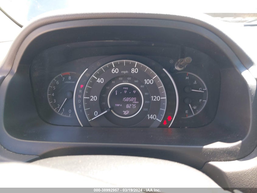 2013 HONDA CR-V EX-L - 5J6RM4H70DL021594