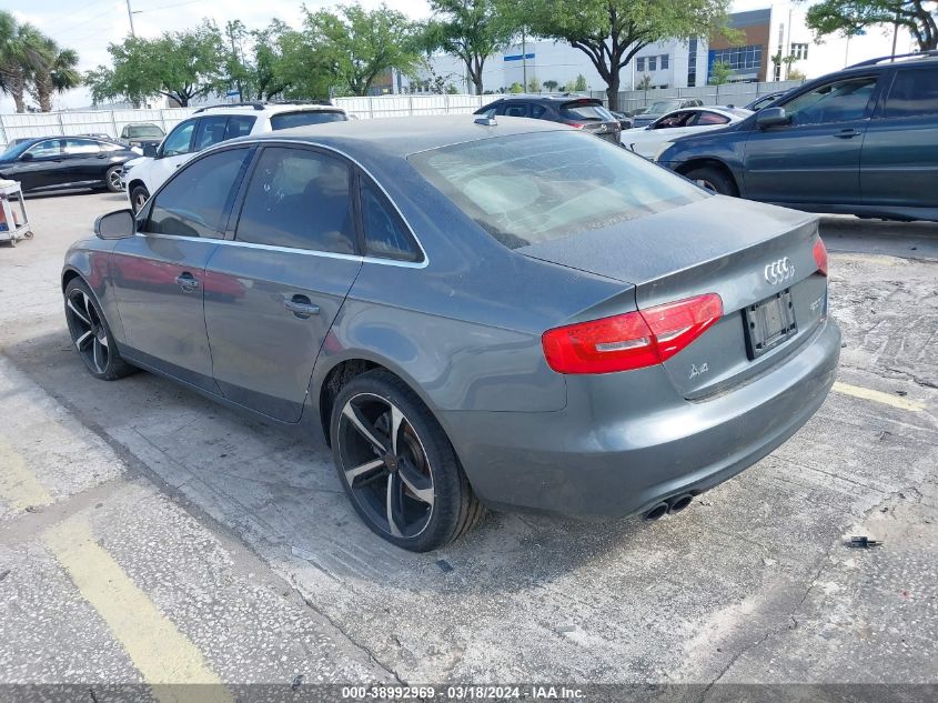 WAUAFAFL7DN014994 | 2013 AUDI A4