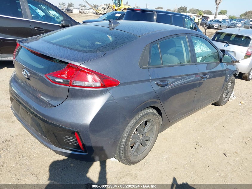 2019 Hyundai Ioniq Hybrid Blue VIN: KMHC65LC9KU163283 Lot: 38992984