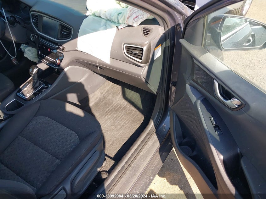 2019 Hyundai Ioniq Hybrid Blue VIN: KMHC65LC9KU163283 Lot: 38992984