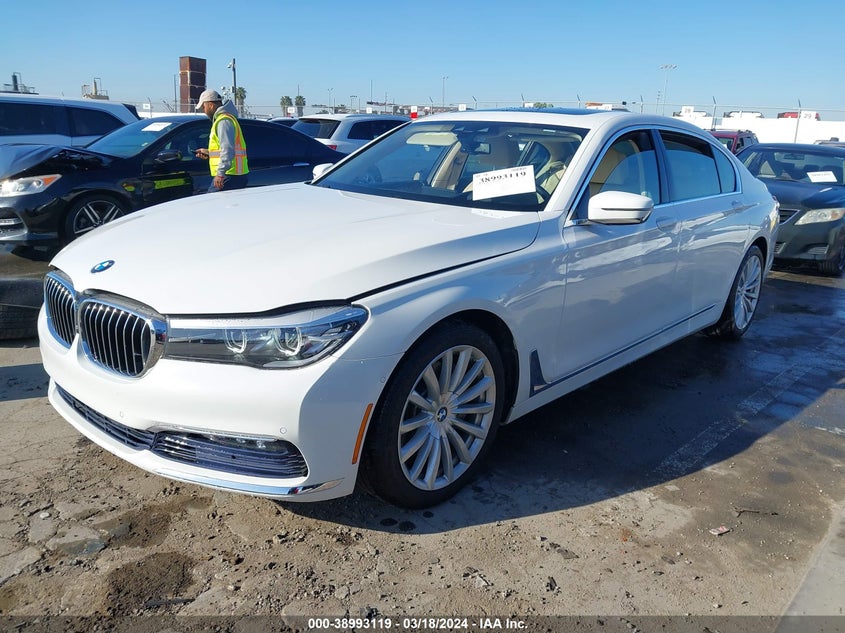 2016 BMW 740I VIN: WBA7E2C53GG547488 Lot: 38993119