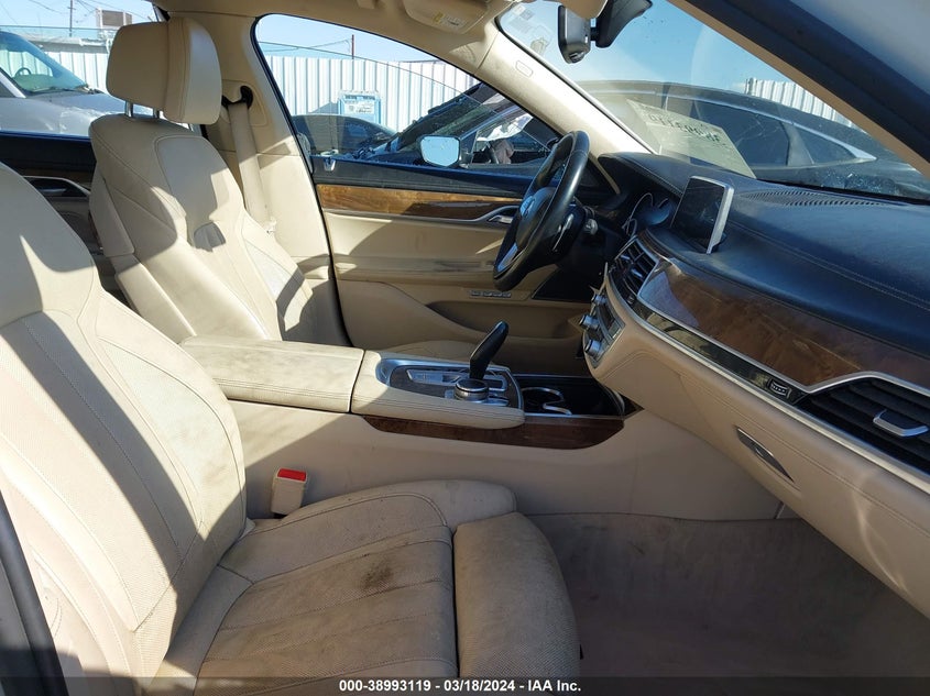 2016 BMW 740I VIN: WBA7E2C53GG547488 Lot: 38993119