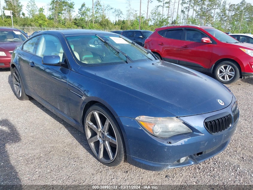 2005 BMW 645Ci VIN: WBAEH73495B216248 Lot: 38993133