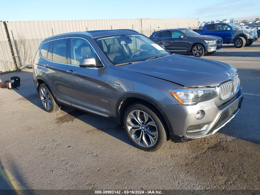 2017 BMW X3 XDRIVE28I - 5UXWX9C3XH0W70763