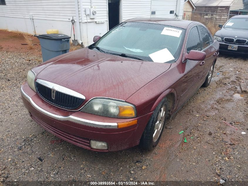 1LNHM87A62Y707558 2002 Lincoln Ls V8 Auto