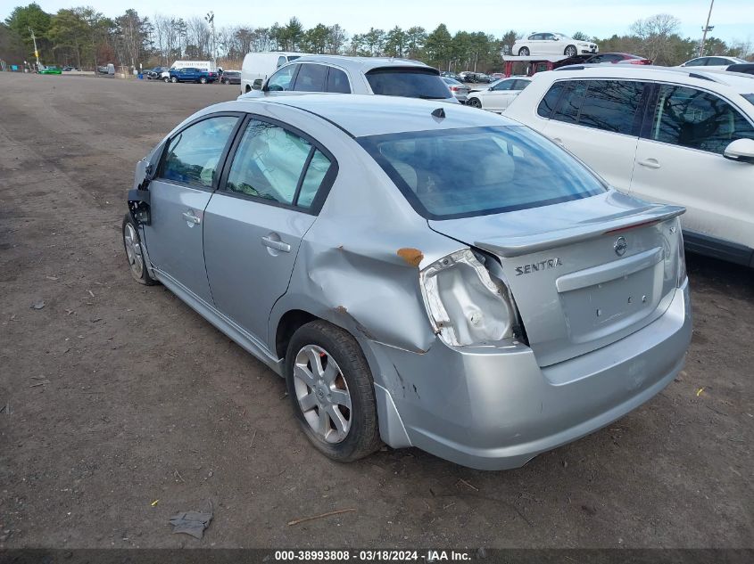 2010 Nissan Sentra 2.0Sr VIN: 3N1AB6AP3AL702544 Lot: 38993808