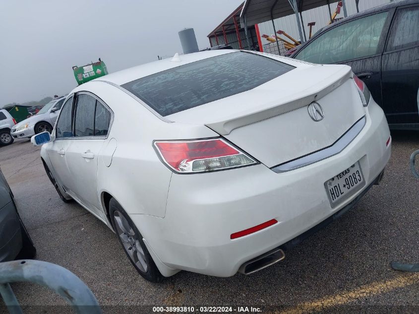 2012 Acura Tl Tech Auto VIN: 19UUA8F54CA028741 Lot: 40825882