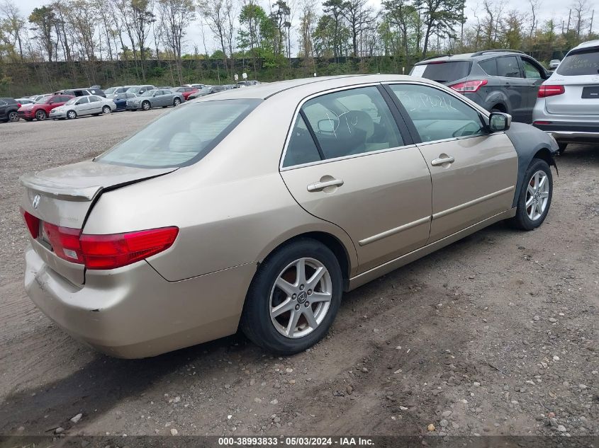 2005 Honda Accord 2.4 Ex VIN: 1HGCM56765A073637 Lot: 38993833