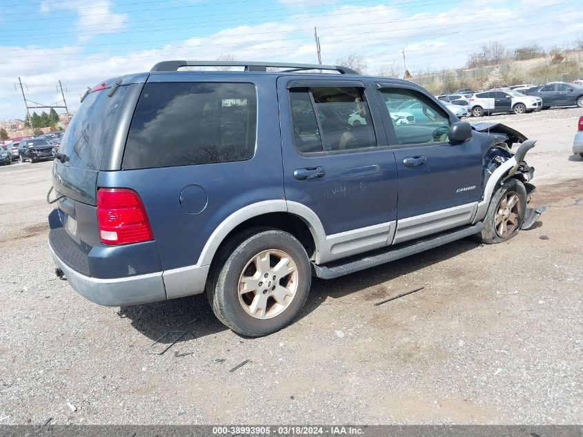 2002 Ford Explorer Xlt VIN: 1FMZU73E62ZB39054 Lot: 39803030