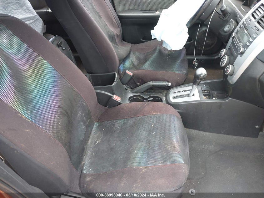 2008 Kia Spectra Sx VIN: KNAFE121485014938 Lot: 38993946