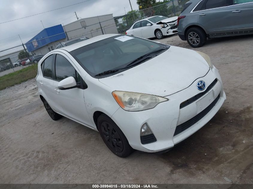 JTDKDTB3XD1530353 | 2013 TOYOTA PRIUS C