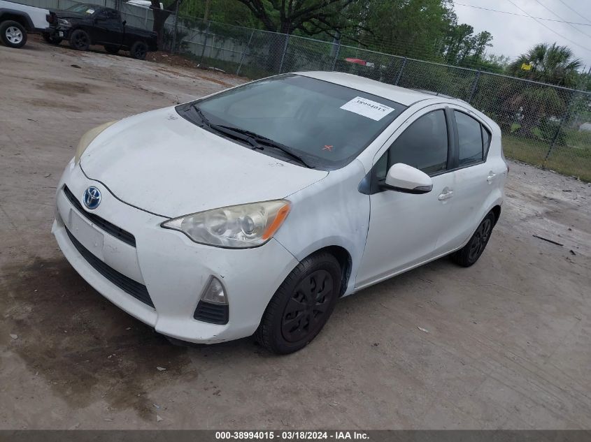 JTDKDTB3XD1530353 | 2013 TOYOTA PRIUS C