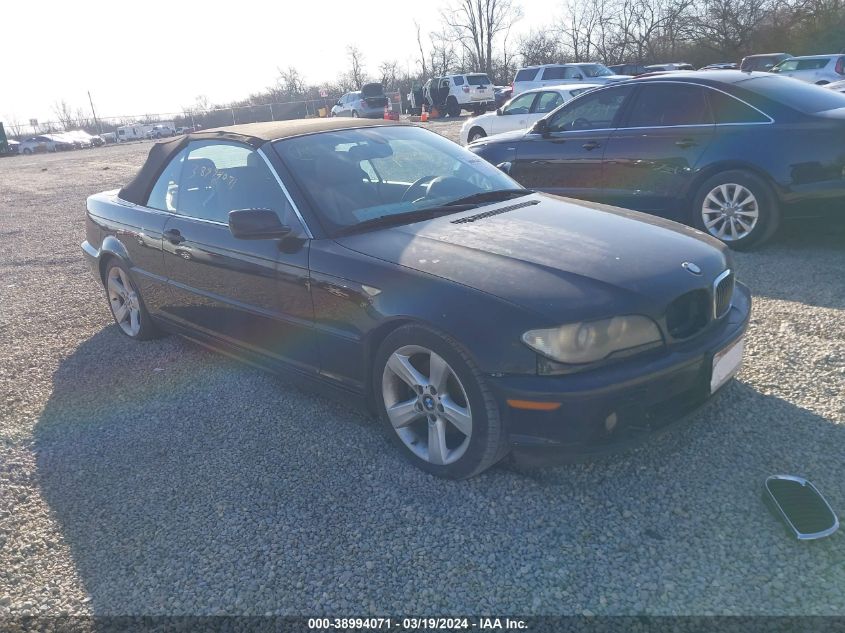 WBABW33415PL37764 | 2005 BMW 325CI