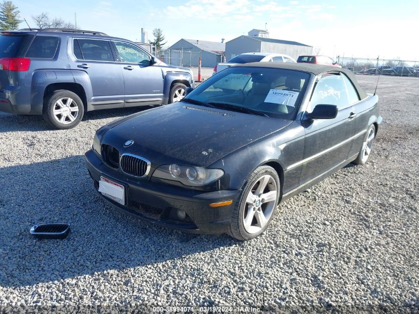 WBABW33415PL37764 | 2005 BMW 325CI