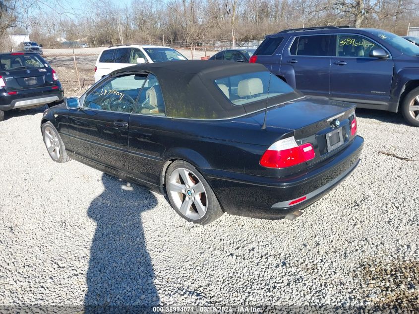 WBABW33415PL37764 | 2005 BMW 325CI