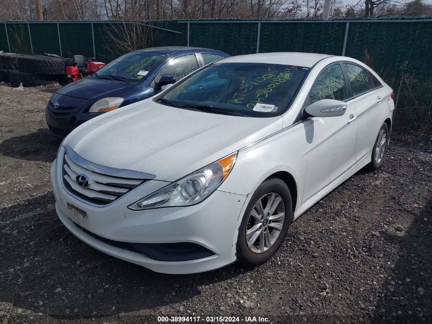 2014 HYUNDAI SONATA GLS - 5NPEB4AC8EH937852