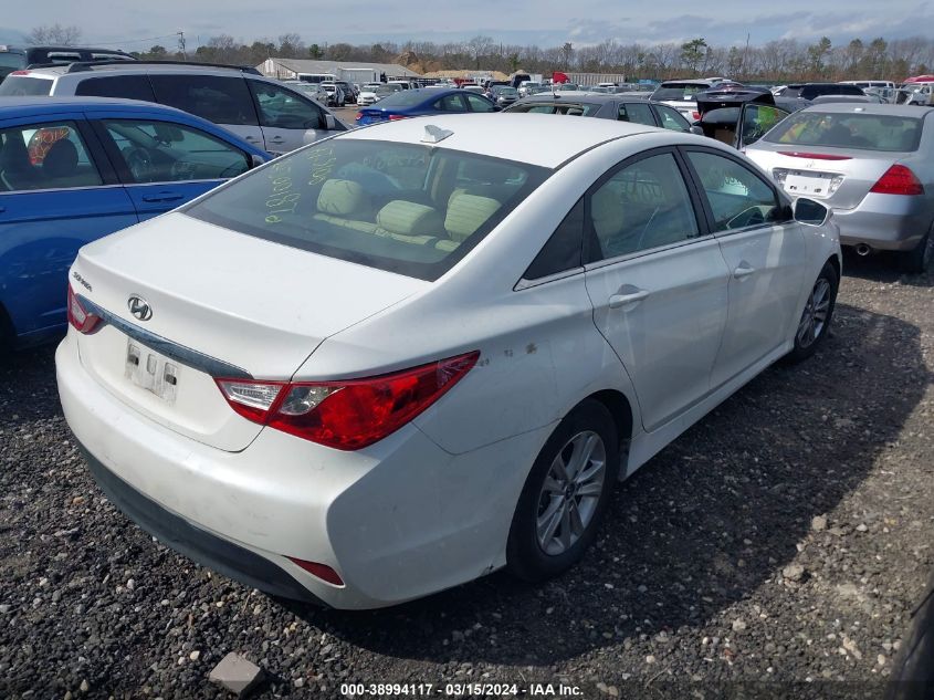 2014 HYUNDAI SONATA GLS - 5NPEB4AC8EH937852