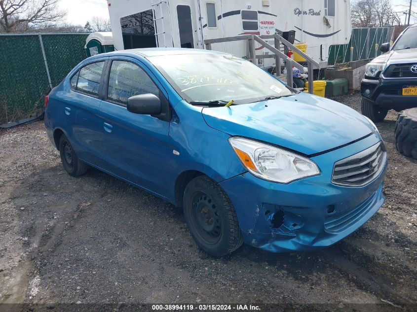 2017 Mitsubishi Mirage G4 Es VIN: ML32F3FJ2HHF12645 Lot: 38994119