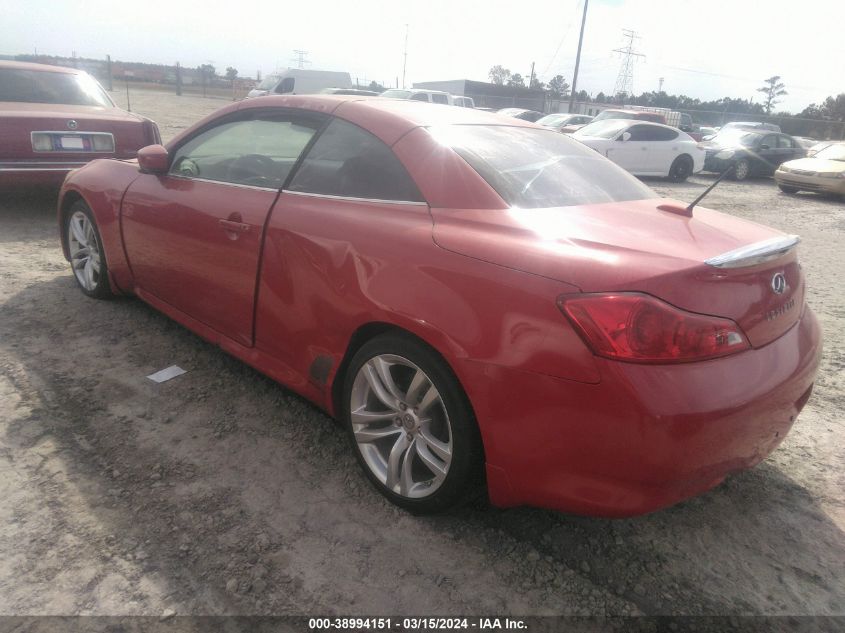 JNKCV66E89M723278 | 2009 INFINITI G37