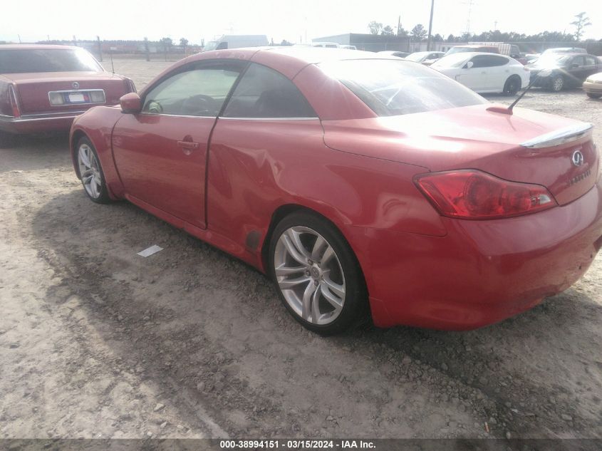 JNKCV66E89M723278 | 2009 INFINITI G37