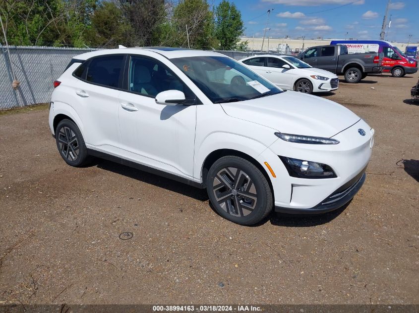 2023 Hyundai Kona Electric Sel VIN: KM8K33AG0PU188949 Lot: 38994163