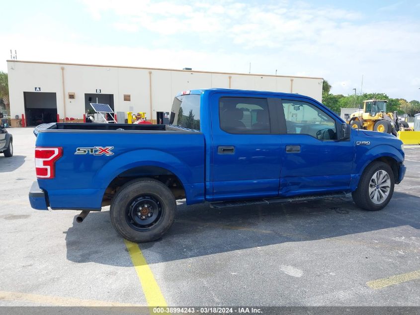 1FTEW1CP1JFA69104 | 2018 FORD F-150