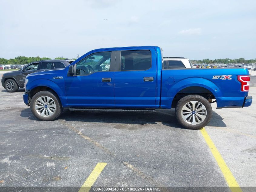 1FTEW1CP1JFA69104 | 2018 FORD F-150