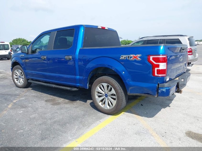 1FTEW1CP1JFA69104 | 2018 FORD F-150