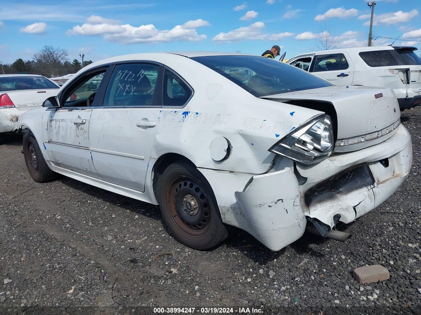 2014 CHEVROLET IMPALA LIMITED POLICE - 2G1WD5E31E1186893