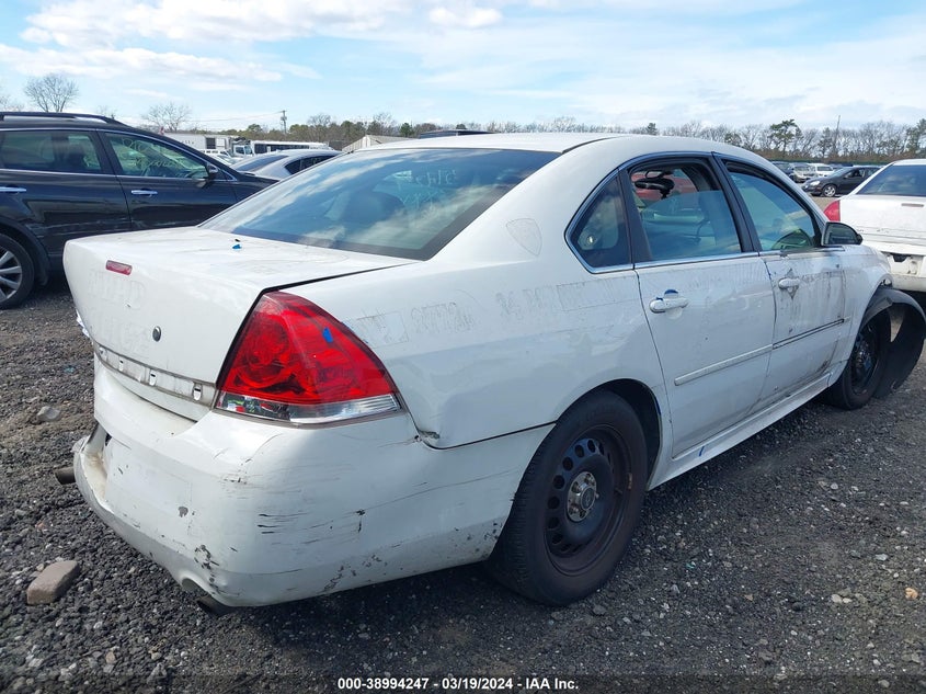 2014 CHEVROLET IMPALA LIMITED POLICE - 2G1WD5E31E1186893