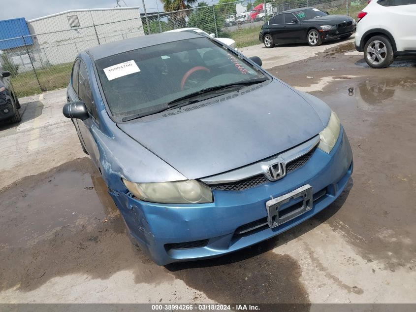 2HGFA1F39AH505998 | 2010 HONDA CIVIC