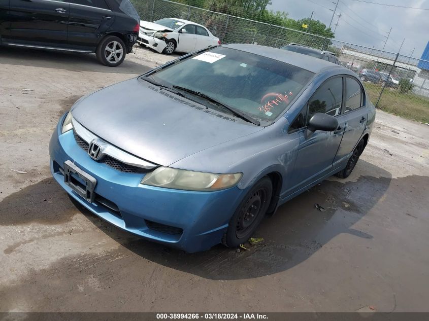 2HGFA1F39AH505998 | 2010 HONDA CIVIC