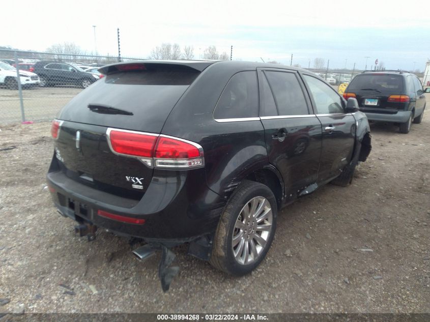 2011 Lincoln Mkx VIN: 2LMDJ8JK3BBJ12144 Lot: 38994268