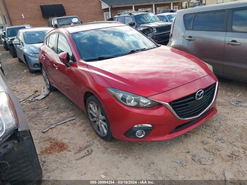 2015 MAZDA MAZDA3 TOURING - JM1BM1L39F1264250