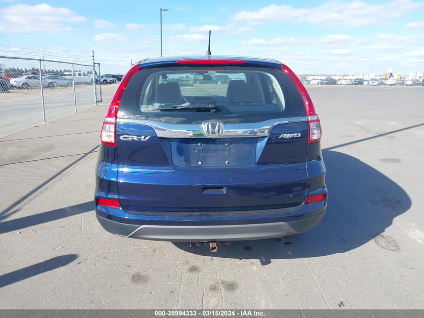 2015 HONDA CR-V LX - 5J6RM4H36FL019462