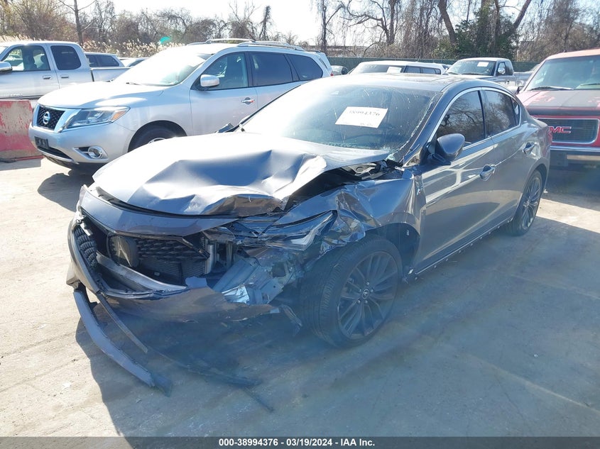 2022 Acura Ilx Premium A-Spec Packages/Technology A-Spec Packages VIN: 19UDE2F86NA008733 Lot: 38994376