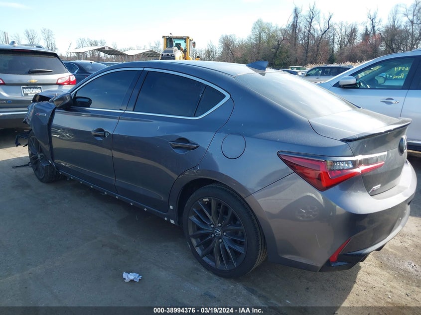 2022 Acura Ilx Premium A-Spec Packages/Technology A-Spec Packages VIN: 19UDE2F86NA008733 Lot: 38994376