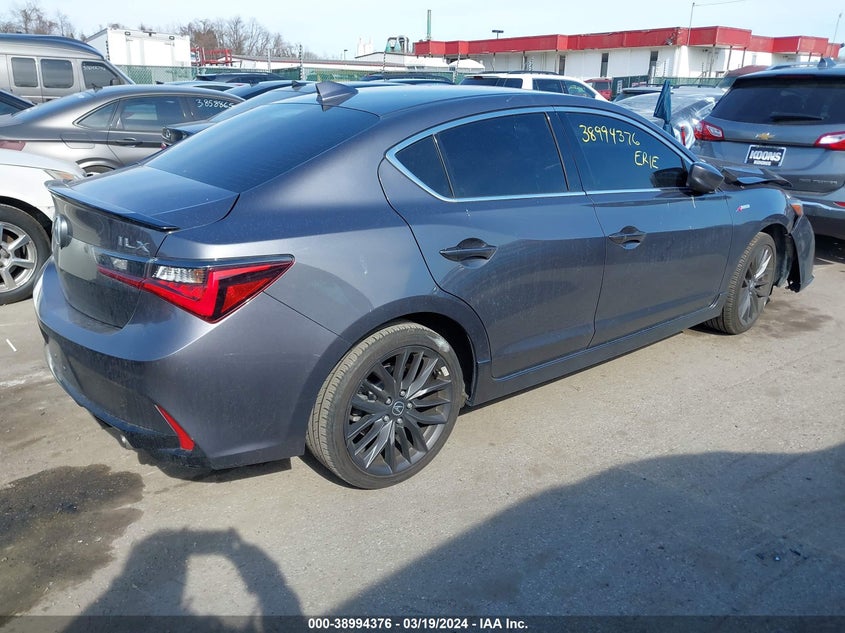 2022 Acura Ilx Premium A-Spec Packages/Technology A-Spec Packages VIN: 19UDE2F86NA008733 Lot: 38994376