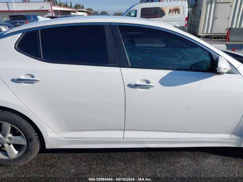 2015 KIA OPTIMA LX - KNAGM4A71F5594662