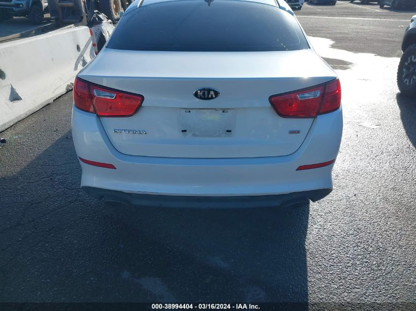 2015 Kia Optima Lx VIN: KNAGM4A71F5594662 Lot: 38994404