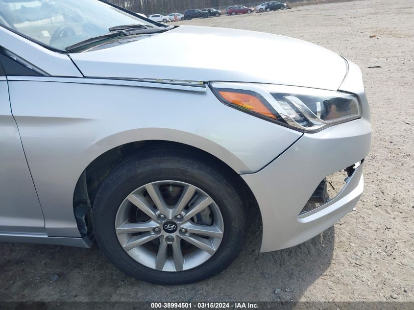 2015 HYUNDAI SONATA SE - 5NPE24AF5FH048390