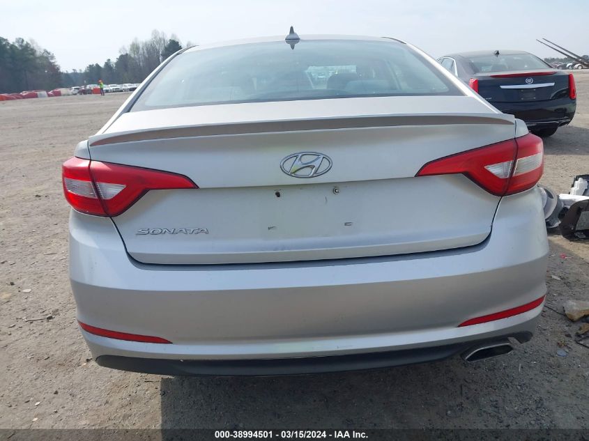 2015 HYUNDAI SONATA SE - 5NPE24AF5FH048390