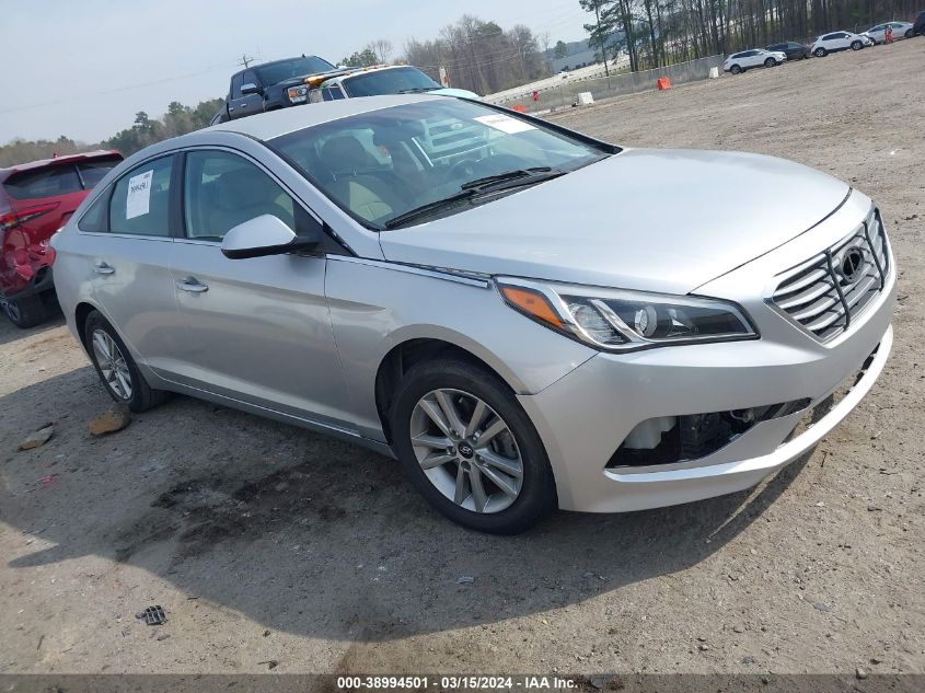 2015 HYUNDAI SONATA SE - 5NPE24AF5FH048390